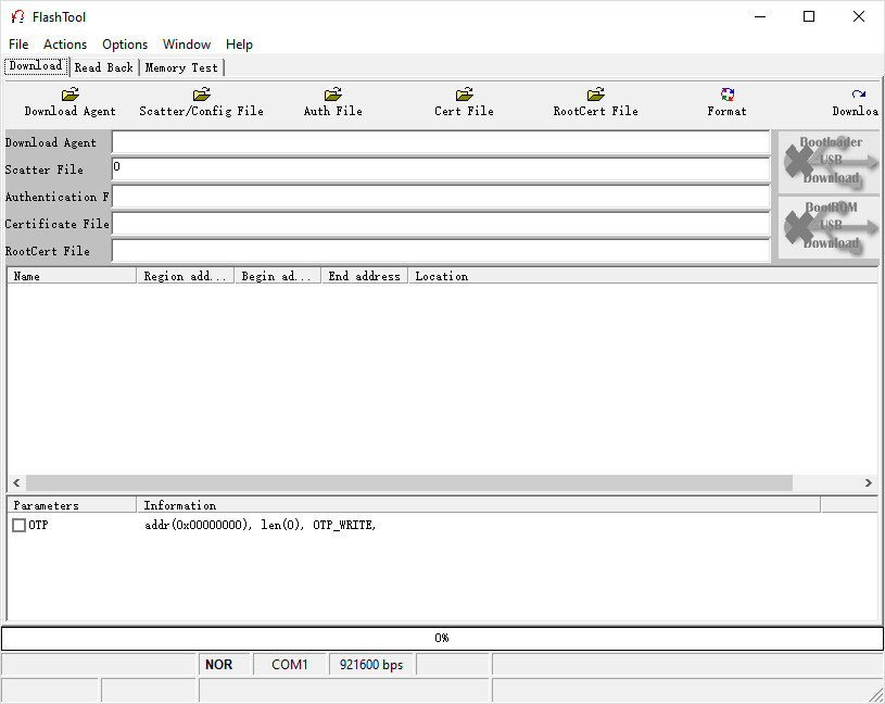 MTK Flash Tool v5.1205