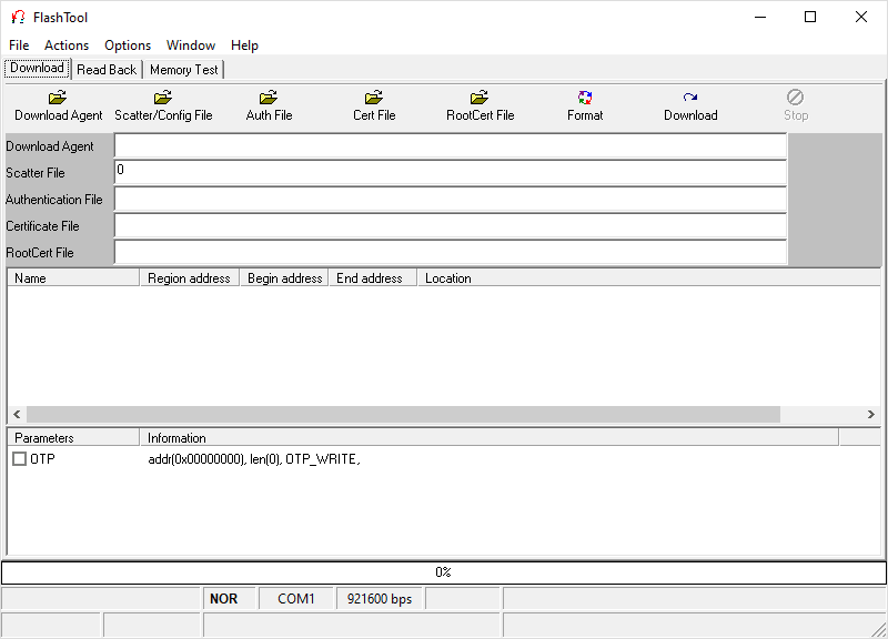 MTK Flash Tool v5.1116
