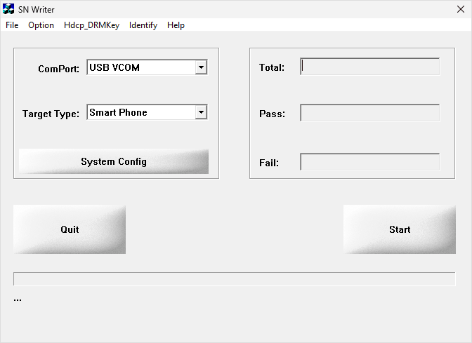 SN Writer Tool v1.1752